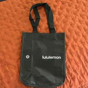 Lululemon Dark Green Tote Bag